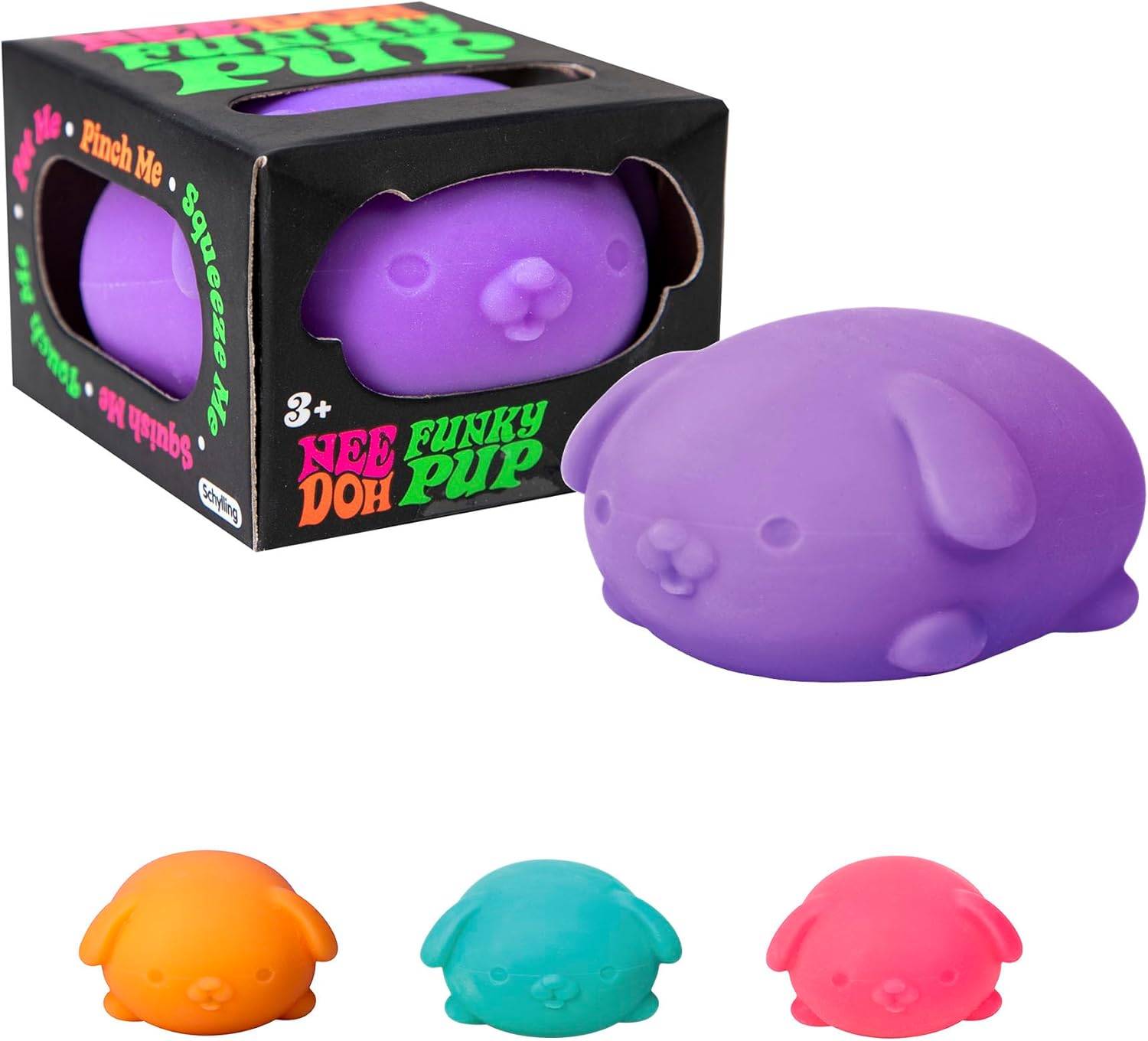 NeeDoh Funky Pups – One Dog Per Pack